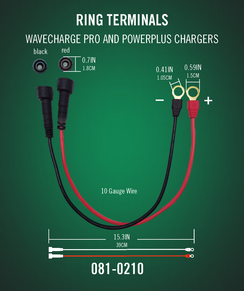 Battery Tend Battery Charger, Wavecharge Pro, For 12 Volt Batteries, Automotive 3-BANK Charger – 022-1008-DL-WH