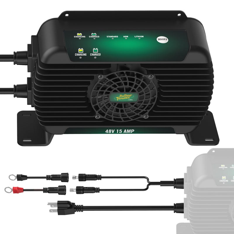 Battery Tend Battery Charger, Power+plus, For 48 Volt Batteries – 022-2014-DL-WH