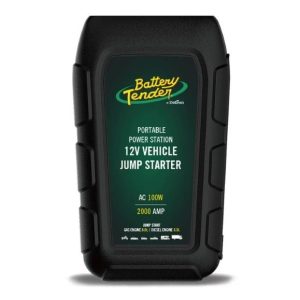 Battery Tend Battery Jump Starter, Provide Auxiliary Power to Start 8 Liter Gasoline/6.5 Liter Diesel Engines – 030-2040-WH