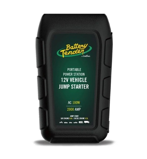Battery Tend Battery Jump Starter, Provide Auxiliary Power to Start 8 Liter Gasoline/6.5 Liter Diesel Engines – 030-2040-WH