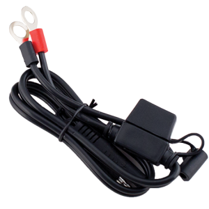 Battery Tend Battery Charging Cable, For Use with 12 Volt Batteries, 16 Gauge Wire, 18 Inch Length, Black/ Red – 081-0069-6-J25
