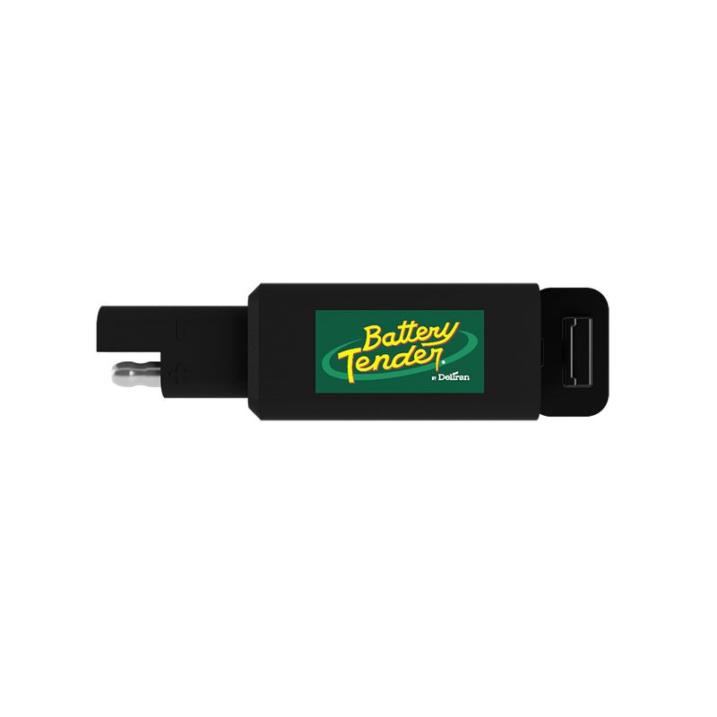 Battery Tend USB Power Adapter, 12 Volt Power Port Adapter, 1 USB-A Output Port, Without USB Cable, Black, 3 Amp USB Charging Output – 081-0158