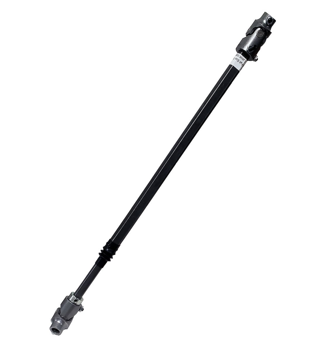 Borgeson Steering Shaft, Extreme Duty, For Use with 2 Joint Systems, Steel, With Complete Steering Shaft – 000943
