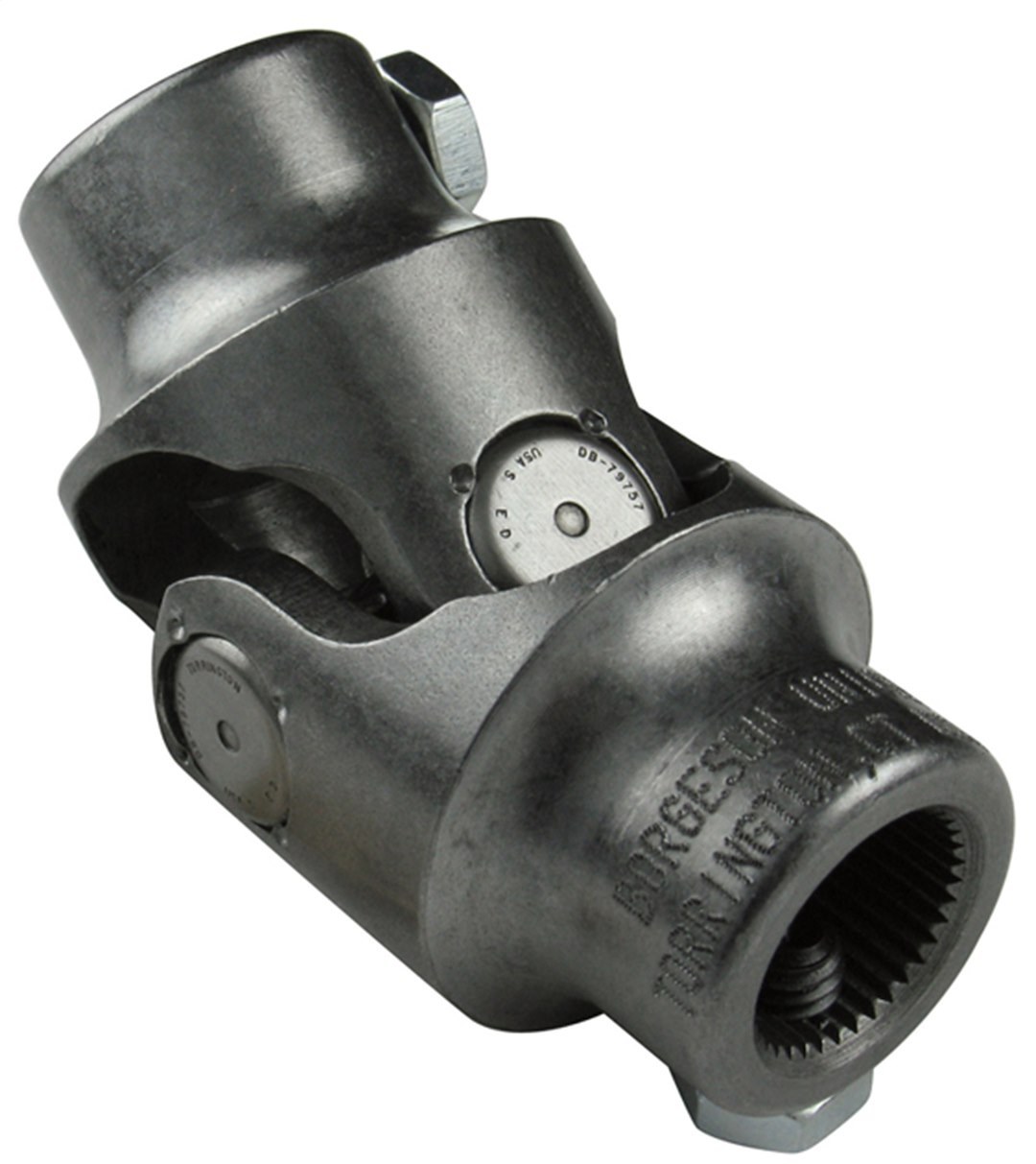 Borgeson Steering Shaft Universal Joint, 3/4 Inch Dd X 1 Inch Dd, Steel, Single – 014952