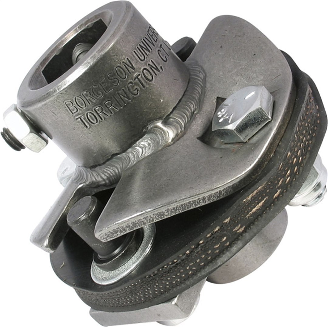 Borgeson Steering Shaft Coupler, Universal, 19 Millimeter Dd X 1 Inch – 48 Spline, Rubber, Single – 055043