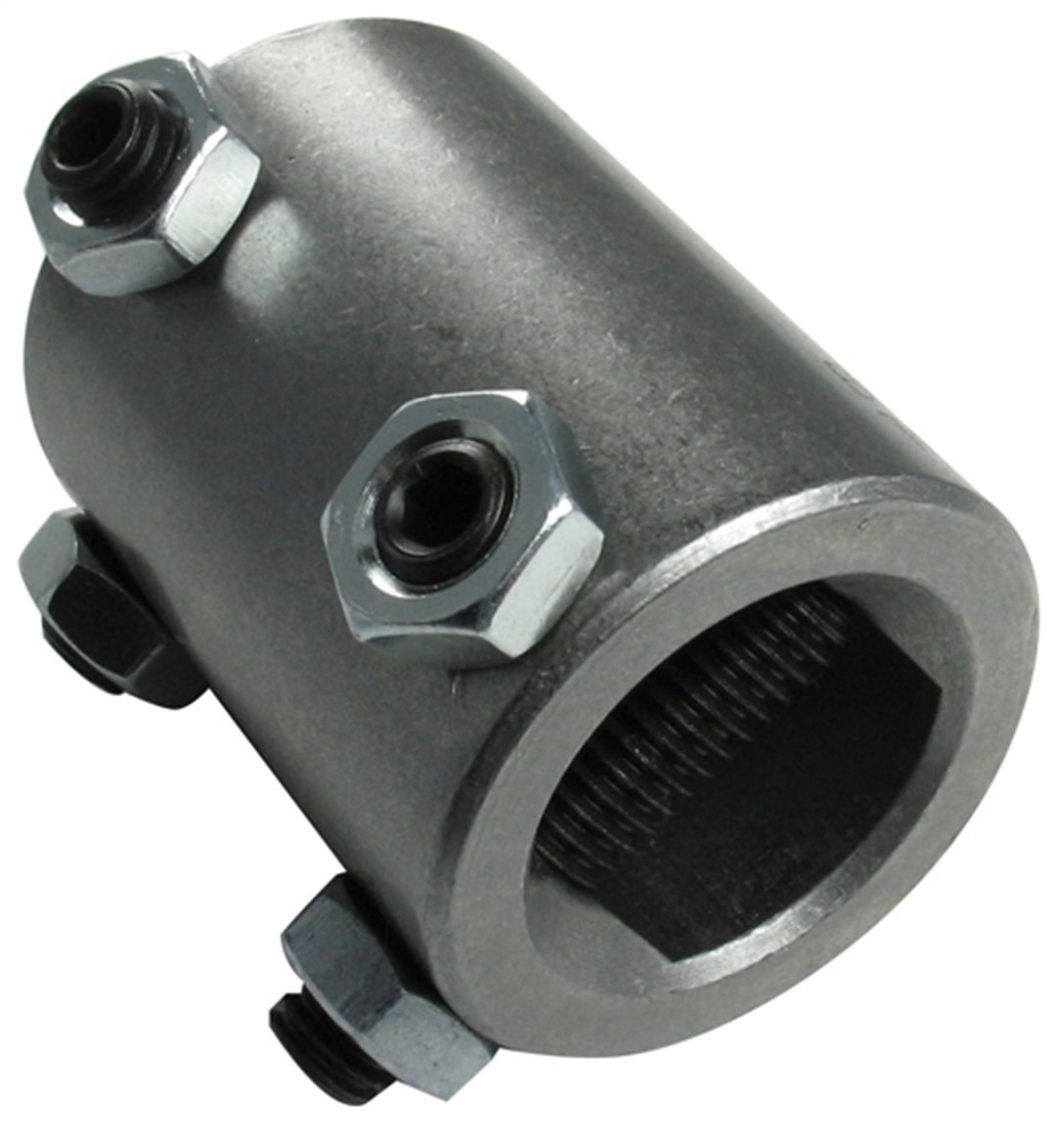 Borgeson Steering Shaft Coupler, Universal, 1 Inch Dd X 3/4 Inch Dd, Steel, Single – 315249