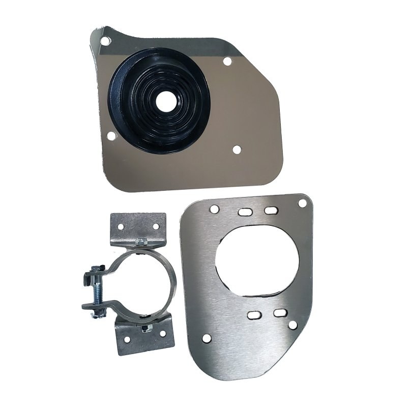 Borgeson Steering Column Mount, For Use on 1958 Chevy/ Solid Swivel Design, Fits 2 Inch Steering Column, Floor Mount, Machine Finish – 32585817-1