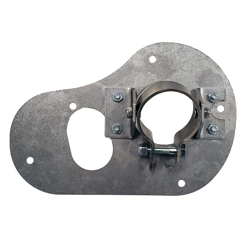 Borgeson Steering Column Mount, For Use on 1959-1964 Chevy, Fits 2 Inch Steering Column, Machine Finish, Aluminum – 32596417-3