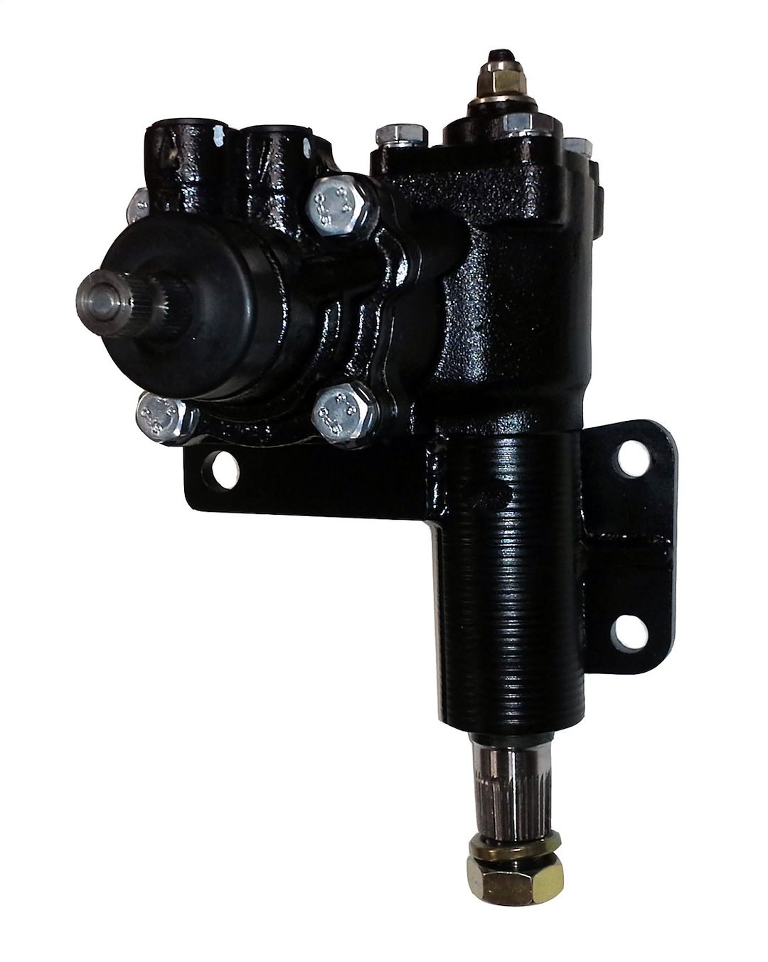 Borgeson Steering Gear Box, Power Steering, 14:1 Ratio, 1-1/4 Inch Sector Diameter – 800127