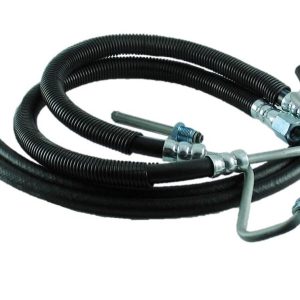Borgeson Power Steering Hose, Rubber Pressure and Return Hoses, For Use with 1997-2002 Dodge Diesel with Hydro-Boost Brakes – 925117