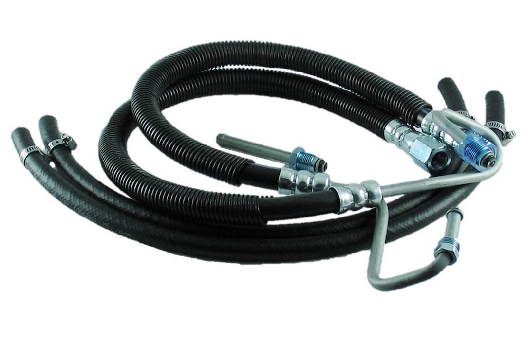 Borgeson Power Steering Hose, Rubber Pressure and Return Hoses, For Use with 1997-2002 Dodge Diesel with Hydro-Boost Brakes – 925117