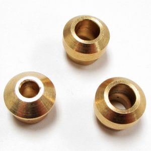 Borgeson Power Steering Hose Adapter Fitting, Converts from GM O-Ring Style to Inverted Flare, Set of 3 – 925122