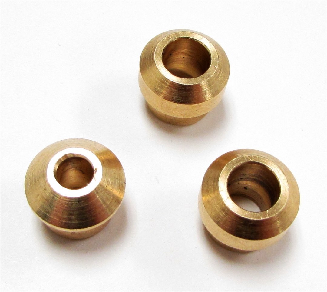 Borgeson Power Steering Hose Adapter Fitting, Converts from GM O-Ring Style to Inverted Flare, Set of 3 – 925122