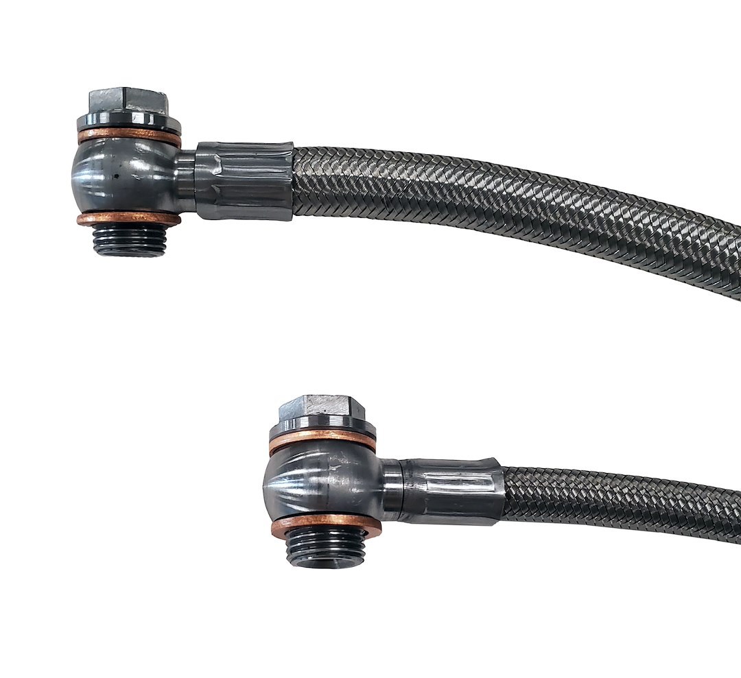 Borgeson Power Steering Hose, Braided Staineless Steel Pressure and Return Hoses – 925130