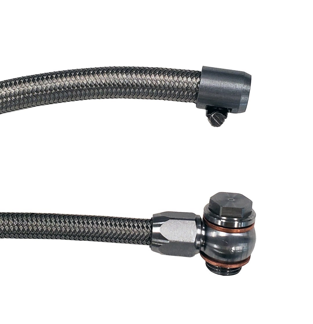 Borgeson Power Steering Hose, Braided Staineless Steel Pressure and Return Hoses – 925130