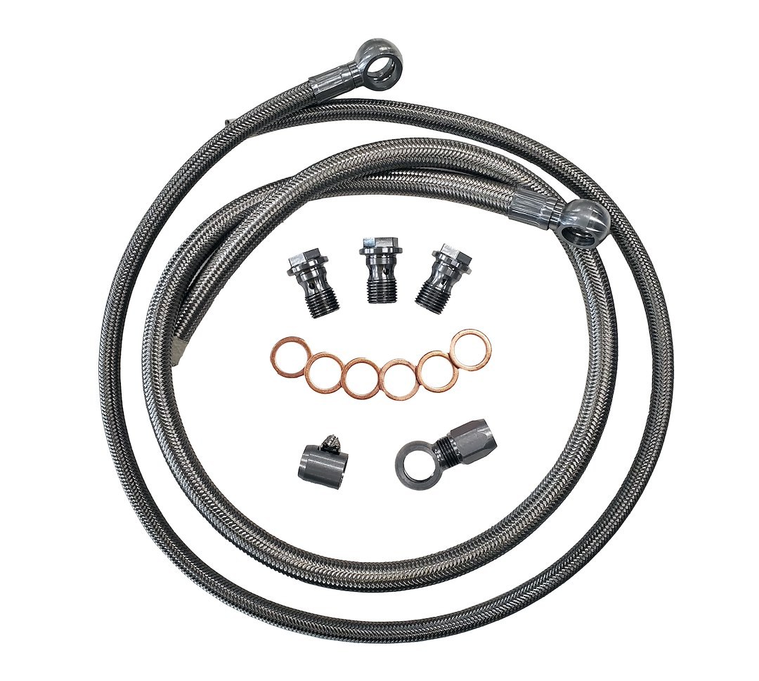 Borgeson Power Steering Hose, Rubber Pressure and Return Hoses – 925132