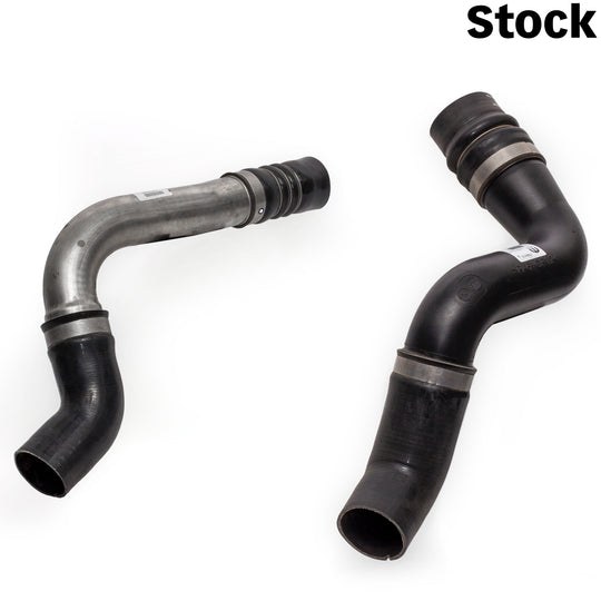 Banks Turbocharger Intercooler Pipe, Monster ®, 3-1/2 Inch Diameter, Powder Coated, Red, Aluminized Steel – 26006-PC