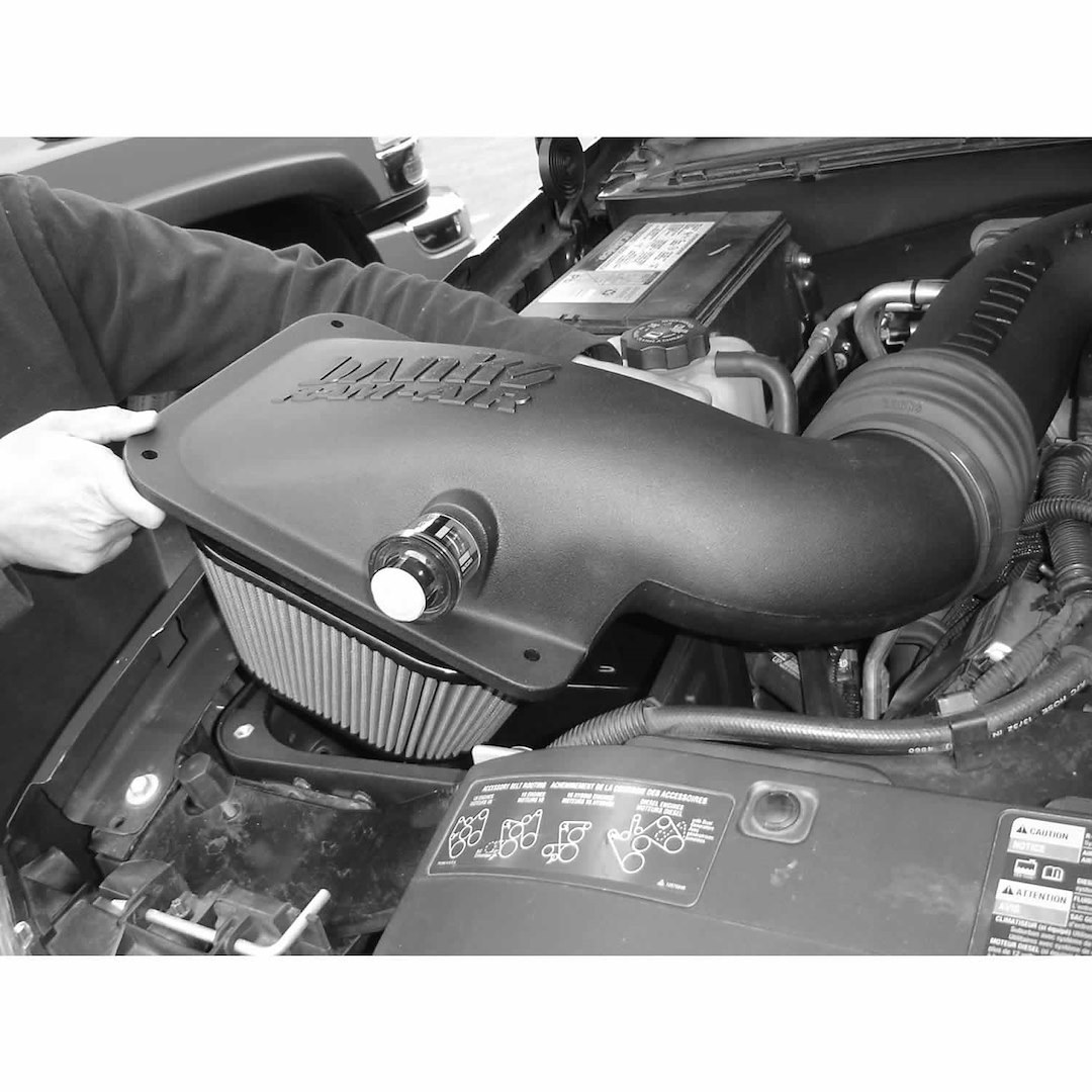 Banks Cold Air Intake, Ram-Air ®, Black Polyethylene Tube, Red Filter, With Air Box – 42135