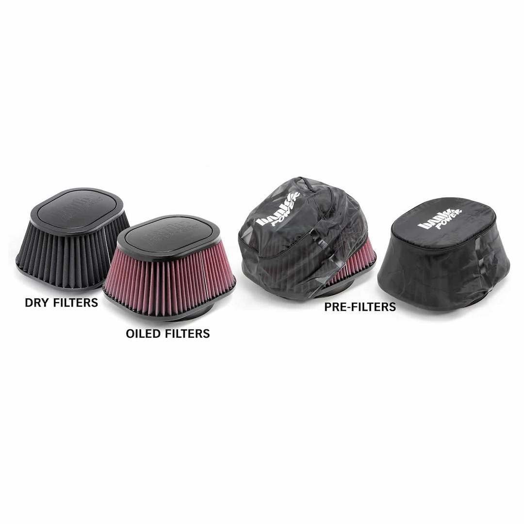 Banks Cold Air Intake, Ram-Air ®, Black Polyethylene Tube, Red Filter, With Air Box – 42135