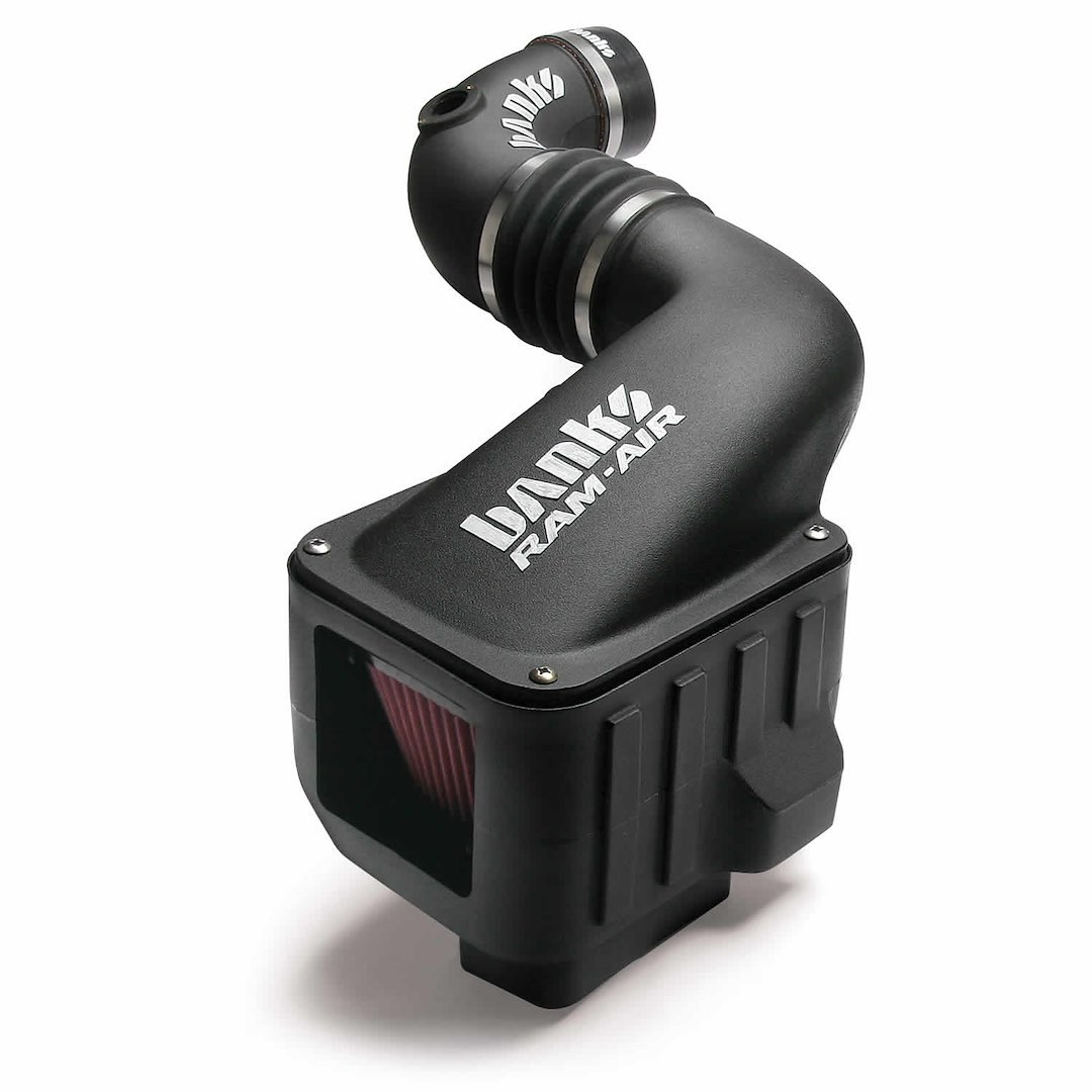 Banks Cold Air Intake, Ram-Air ®, Black Polyethylene Tube, Red Filter, With Air Box – 42142