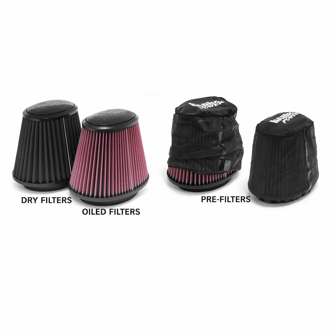 Banks Cold Air Intake, Ram-Air ®, Black Polyethylene Tube, Oiled Red Filter, With Air Box – 42210