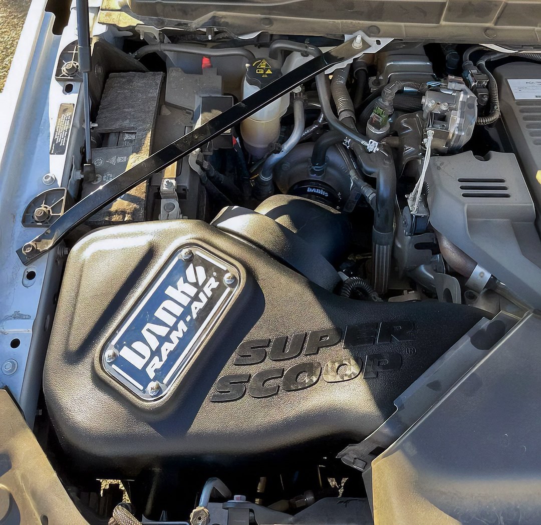 Banks Cold Air Intake, Ram-Air ®, Black Tube, Big-Ass™ Oiled Filter, With Air Box – 42279