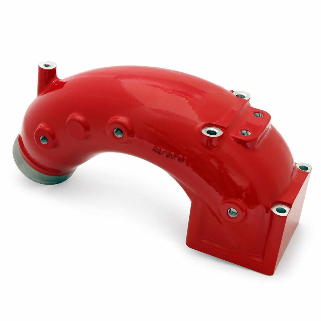 Banks Cold Air Intake, Monster-Ram ™, Powdercoated Red Cast Metal Tube, Without Filter, With Air Box – 42765