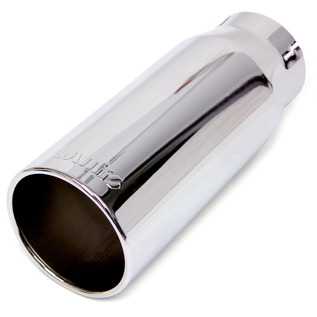 Banks Exhaust System Kit, Monster ® Diesel Particulate Filter (DPF) Back System, Stainless Steel, Without Muffler, 4 Inch Pipe Diameter – 49796