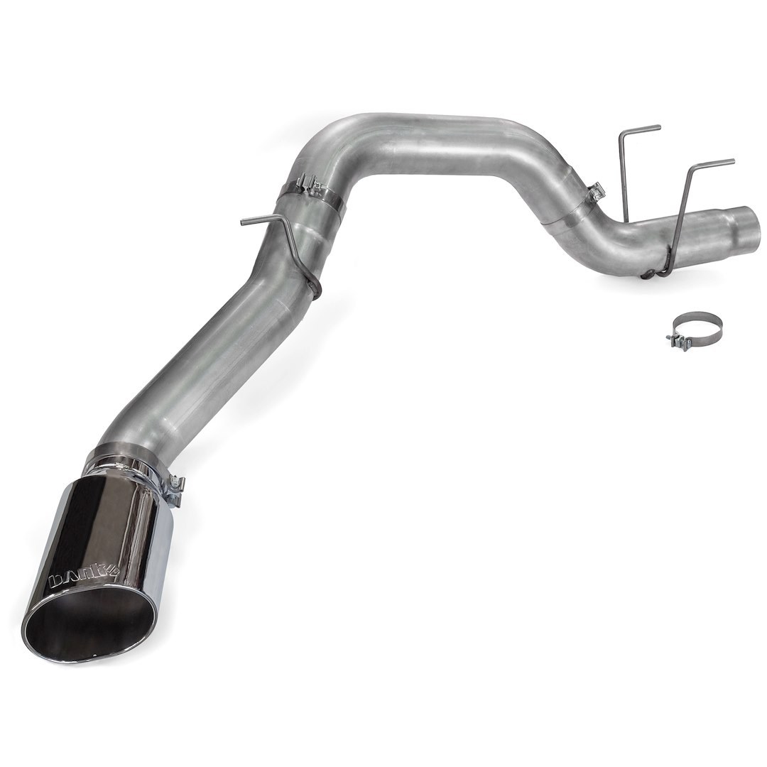 Banks Exhaust System Kit, Monster ® Diesel Particulate Filter (DPF) Back System, Aluminized Steel, Without Muffler, 5 Inch Pipe Diameter – 49832
