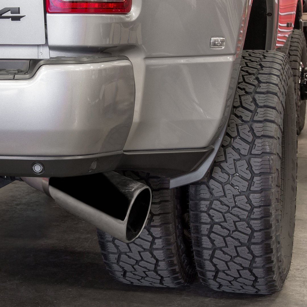 Banks Exhaust System Kit, Monster ® Diesel Particulate Filter (DPF) Back System, Aluminized Steel, Without Muffler, 5 Inch Pipe Diameter – 49832