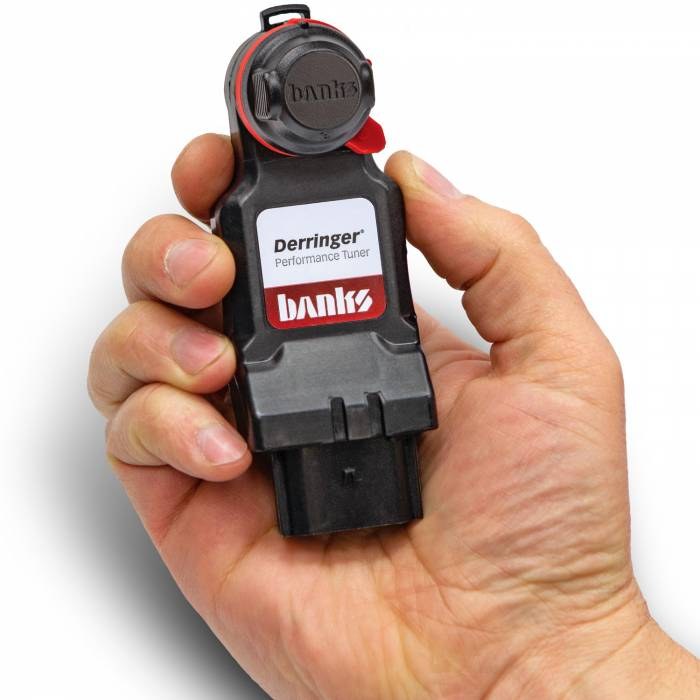 Banks Computer Chip/ Module, Derringer, Without Moniter, Performance, Up to 6 Adjustable Power Levels, Plug and Play, One Time Programmable – 66641