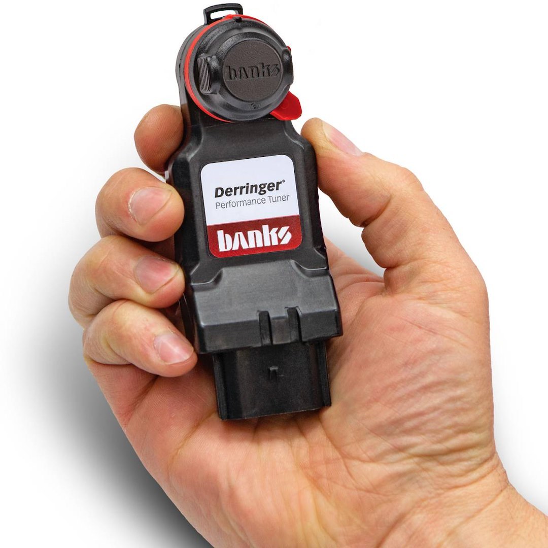 Banks Computer Programmer, Derringer, For Use with Obdii Equipped Vehicles, Performance Tuning, Plug and Play, 6 Power Levels – 66652