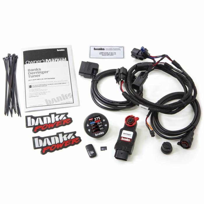 Banks Computer Programmer, Derringer, Performance Tuning, Interface with Obd-II Port Equipped Vehicles, Diesel Fuel – 67103