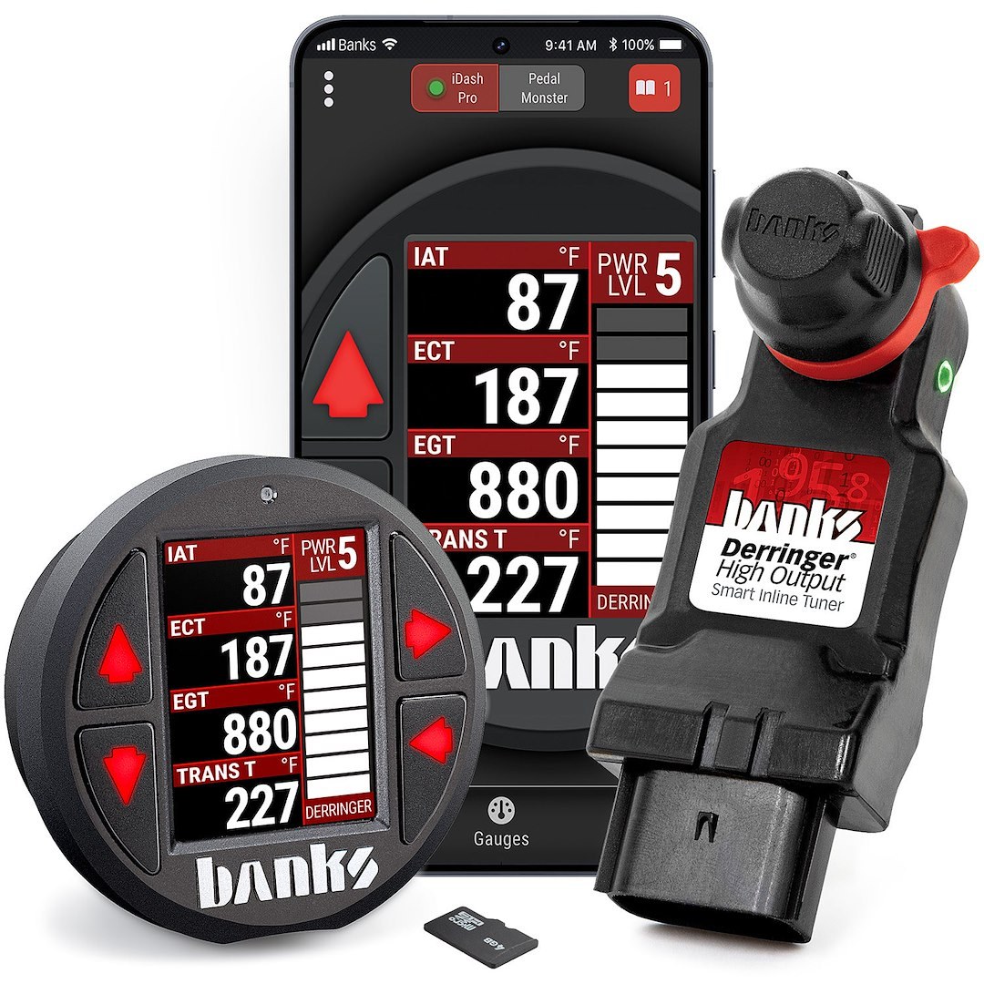 Banks Computer Programmer, Derringer®, Performance Tuning, Interface with Obd-II Port Equipped Vehicles – 67128
