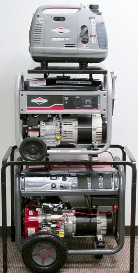 Briggs&strat Point of Purchase Display, Generator Display, Standing Cabinet – 6184