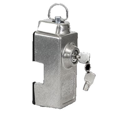 Blaylock Trailer Cargo Door Lock, Fits Most Single and Double Trailer Doors with Vertical or Horizontal Lock Rod Handles – DL-80