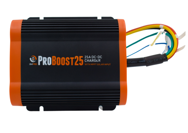 Bmpro Battery Charger, For 12 Volt Batteries, 9 to 18 Volt Power Supply/ 10 to 32 Volt Solar Power Supply, Three Stage Battery Charger – PROBOOST25