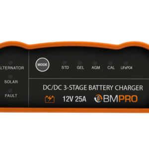 Bmpro Battery Charger, For 12 Volt Batteries, 9 to 18 Volt Power Supply/ 10 to 32 Volt Solar Power Supply, Three Stage Battery Charger – PROBOOST25