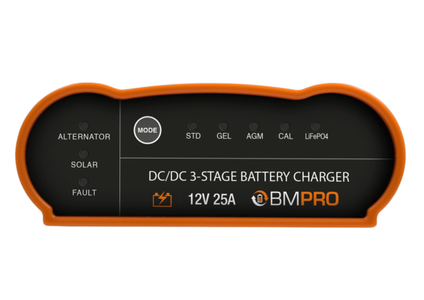 Bmpro Battery Charger, For 12 Volt Batteries, 9 to 18 Volt Power Supply/ 10 to 32 Volt Solar Power Supply, Three Stage Battery Charger – PROBOOST25