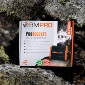 Bmpro Battery Charger, For 12 Volt Batteries, 9 to 18 Volt Power Supply/ 10 to 32 Volt Solar Power Supply, Three Stage Battery Charger – PROBOOST25
