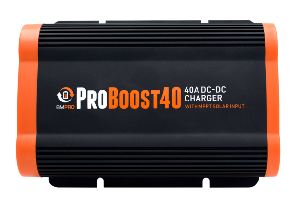 Bmpro Battery Charger, For 12 Volt Batteries, 18 Volt Power Supply/ 32 Volt Solar Power Supply, Three Stage Battery Charger – PROBOOST40