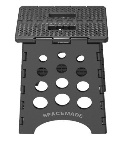 Big Ant Step Stool, Single Step with Non Slip Folding Stool with Handle, 13 Inch Length X 15 Inch Width X 15 Inch Height – SS-15