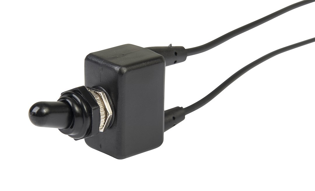 Bep Multi Purpose Switch, 12 Volt DC, 25 Amp, Toggle Switch, Off/On Position, Single Pole Single Throw, With 8 Inch Wire Leads – 1002016