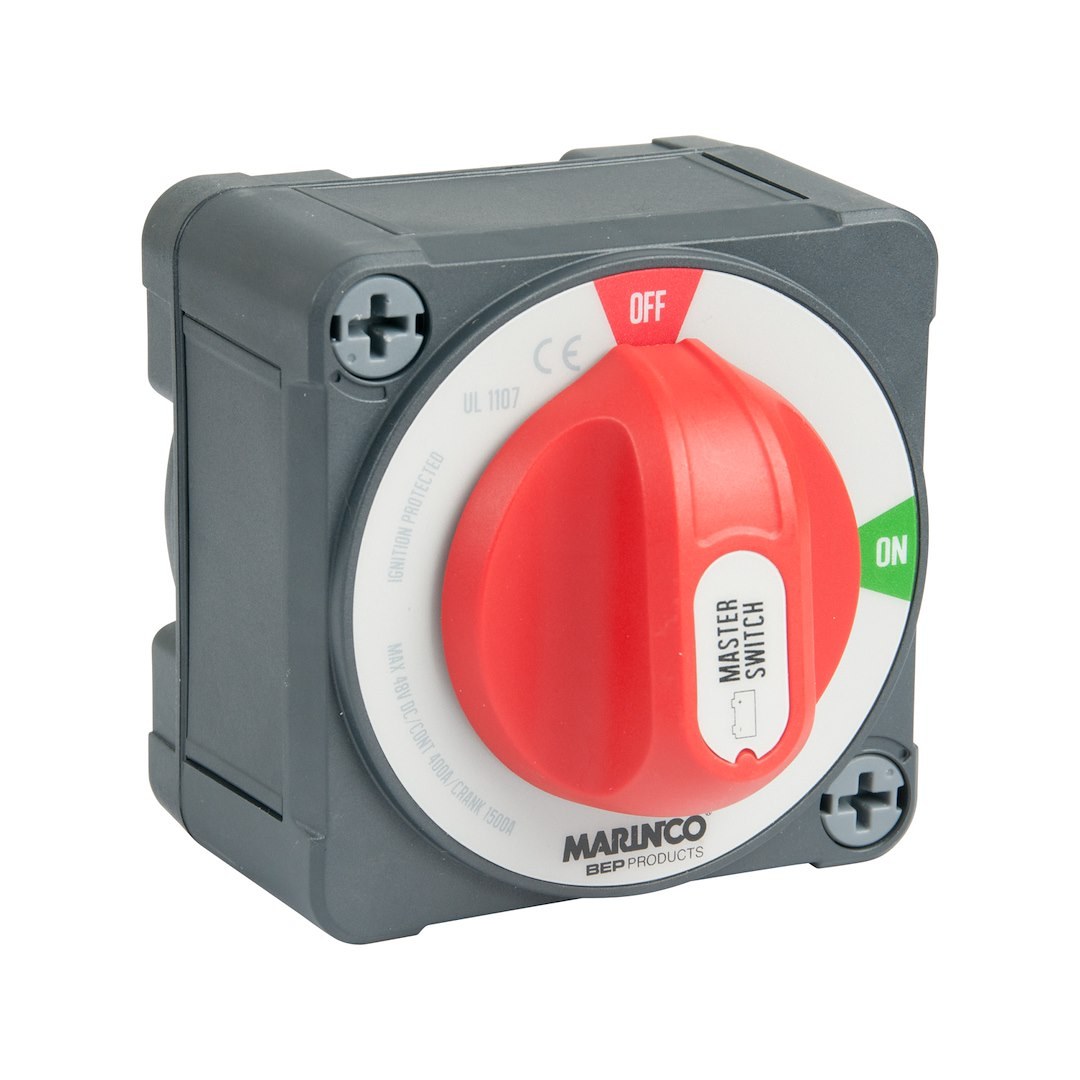 Bep Battery Disconnect Switch, 48 Volt DC, On/ Off Switch, Ez-Mount, 400 Amps Continuous/ 600 Amps Intermittent/ 1500 Amps Cranking – 770-EZ