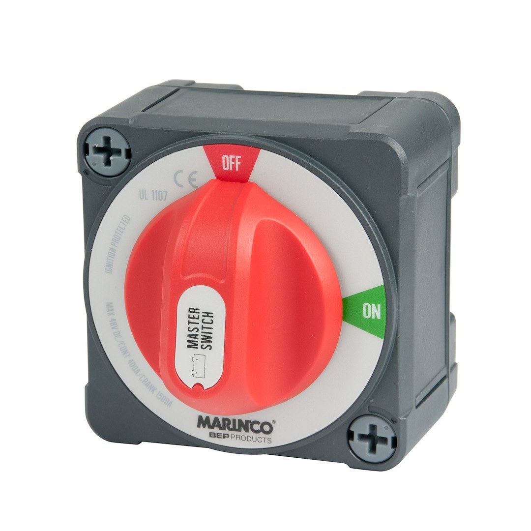 Bep Battery Disconnect Switch, 48 Volt DC, On/ Off Switch, Ez-Mount, 400 Amps Continuous/ 600 Amps Intermittent/ 1500 Amps Cranking – 770-EZ