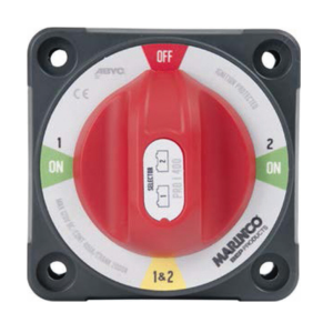 Bep Battery Selector Switch, Pro Installer Series, Use to Manage and Isolate Two Separate Battery Banks, 4 Position, 2 Batteries – 771-S-EZ-B