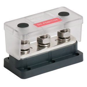 Bep Busbar, Flat Strip Type, 3 Terminal Points, 650 Amp Maximum, Without Insulated Cover, 3.8 Inch Length X 1.91 Inch Width – 777-BB3S-650