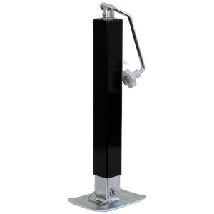 Buyers Products Trailer Tongue Jack, Manual, Top Wind, Square, 7000 Pound Capacity, 15.38 Inch Travel – 0091310