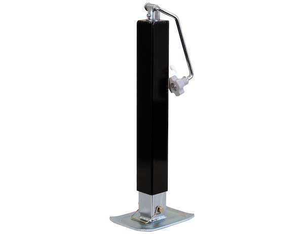 Buyers Products Trailer Tongue Jack, Manual, Top Wind, Square, 7000 Pound Capacity, 15.38 Inch Travel – 0091310