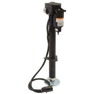 Buyers Products Trailer Tongue Jack, Electric, 3500 Pound Lift Capacity, 24 Inch Travel, 26-1/2 Inch Retracted Height, Bolt on – 0093500
